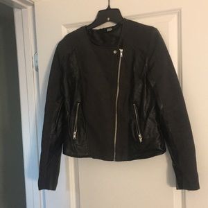 H&M  two way leather jacket